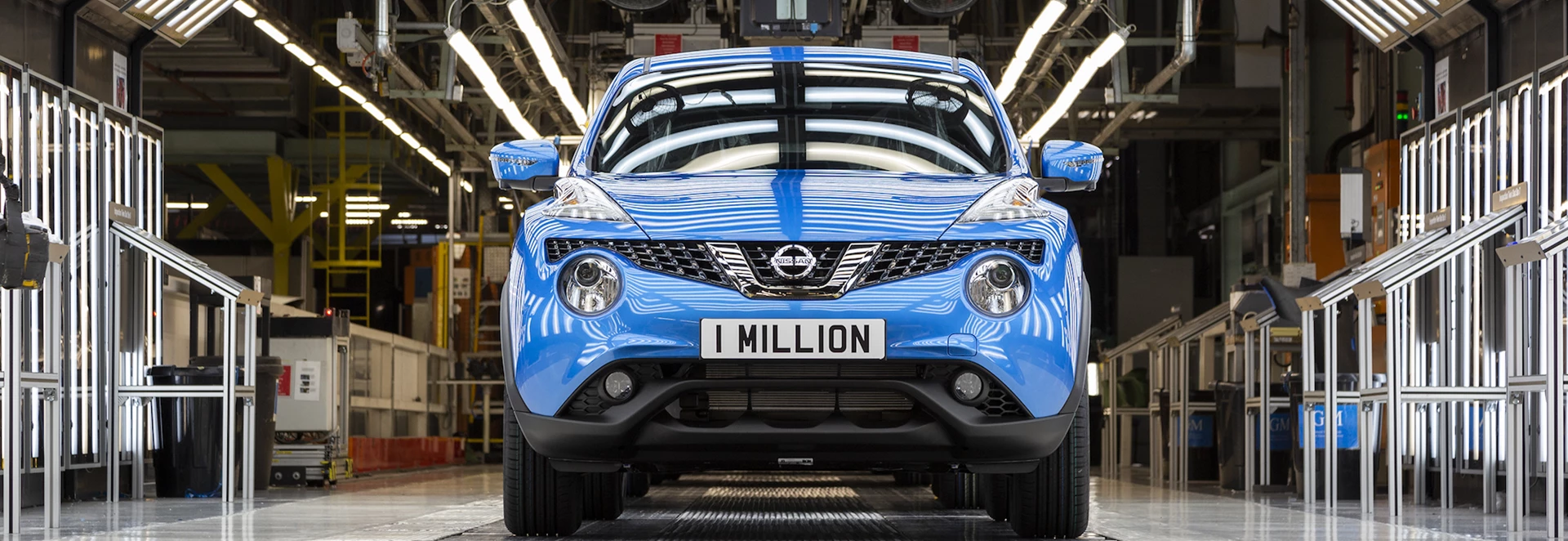 One millionth Nissan Juke rolls off the line in the UK